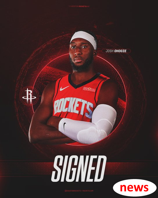 Rockets chính thức công bố ký hợp đồng Okogi! Khoảng thời gian 10 người là ít nhất 2,13 mét, Durant 